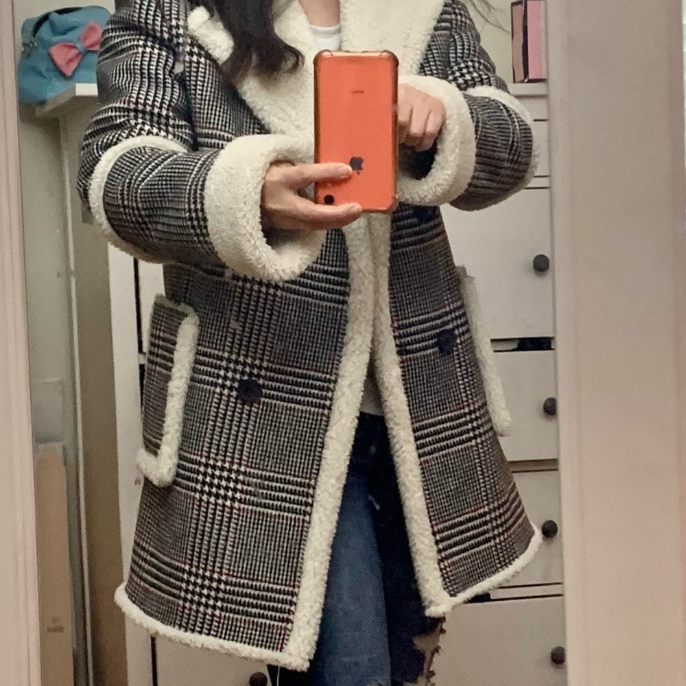 Bershka fur coat